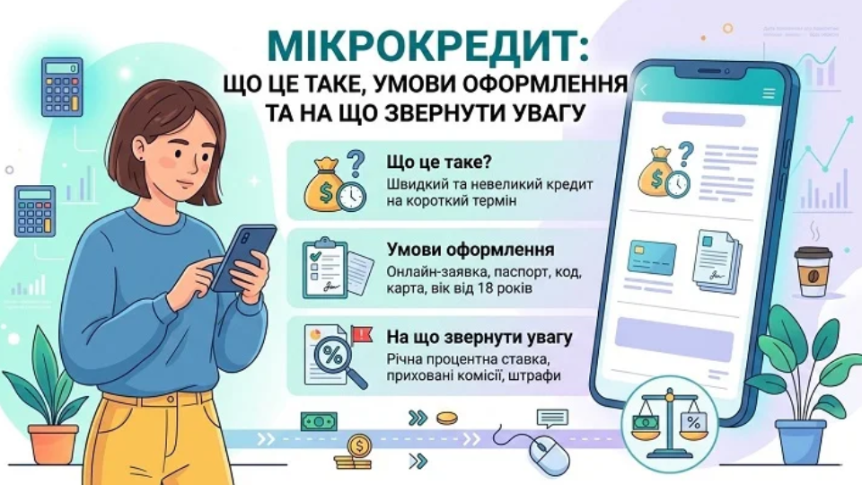 Мікрокредит: що це таке, умови оформлення та на що звернути увагу у 2026 році