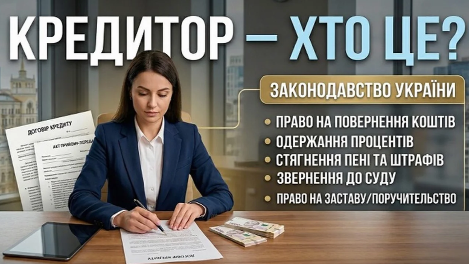 Кредитор – хто це та які права має за законодавством України